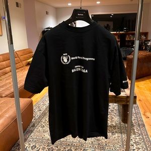 Balenciaga WFP T-Shirt - Medium Fit in black and white